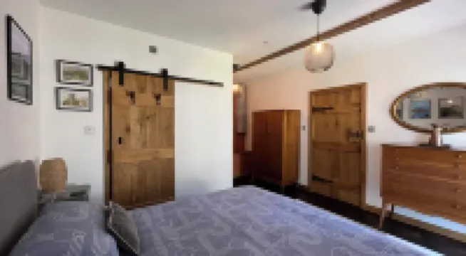 The Old Byre at Llandetty Hall Farm Brecon Beacons Historic Barn Farm Stay