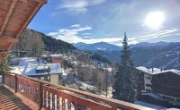 Attic Ski Retreat in Verbier with Stunning Mountain Views