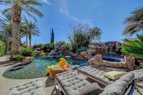 Instagram Worthy Mansion with an Oasis Backyard