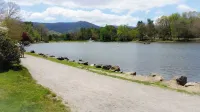 Walk to Everything! Large studio with hot tub in Black Mountain - Apartments