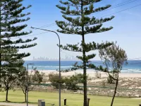 Beachfront Studio with Balcony & Stunning Views