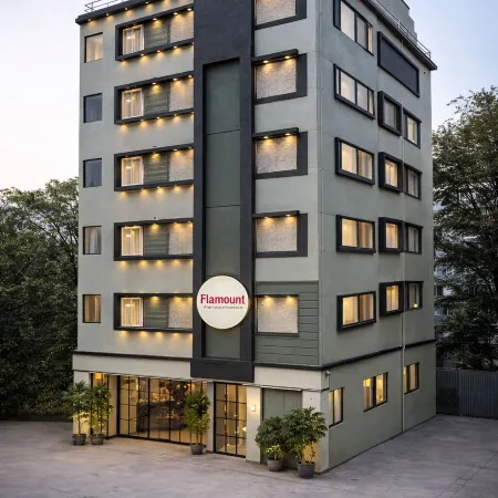 Hotel Flamount Hitech City Отели рядом с достопримечательностью «Конгресс-центр Cyber»
