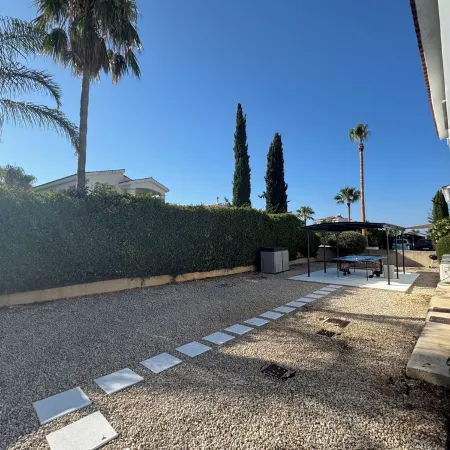 Spacious Villa with stunning views over the Ocean with pool heating available.