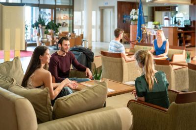 共有エリア ホテル ハンセアティッシャー ホフの写真