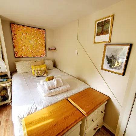 Cozy Yellow Queen Bed by Yale U