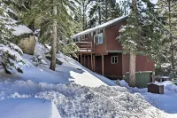 4 Mi to Beach Lake Tahoe Mountain Retreat!