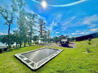 Escape to “Studio A Lake, Pool, Splash Pad, Hot Tub, Kayaks, Fire Pit, Etc