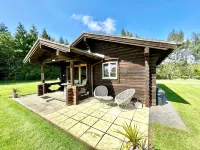 Cosy log cabin near Lincoln