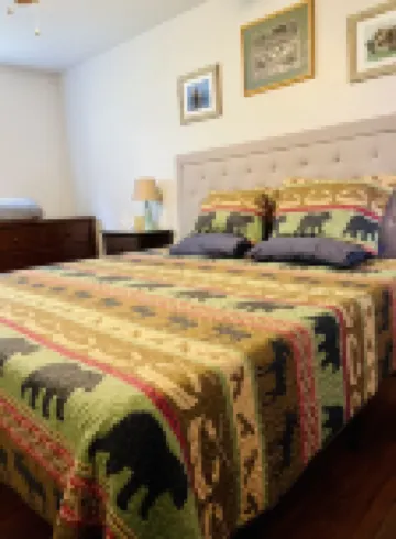 Private apartment in our home with separate entry.