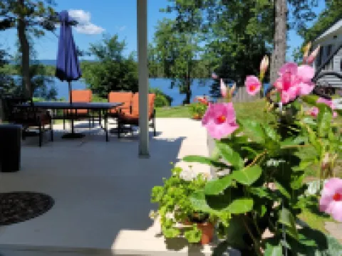 Sunsets on the Great Sacandaga Lake Rentals Hoteles en Condado de Fulton