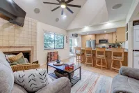 True ski-in/out two-level condo BH. Perfect for two families with a king suite.