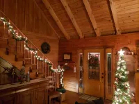 Cozy Cabin on 4 Acres of Fun! Pavilion, Firepit, Swing, Walking Trail to Creek!