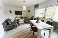 Quietly located vacation apartment, central yet in the middle of nature