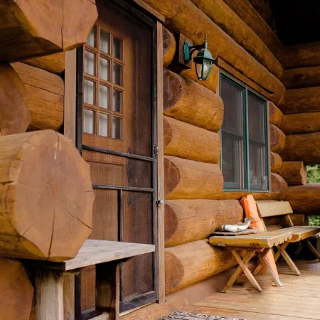 Handcrafted Riverfront Cabin on 10 acres