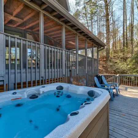 Before The Bend River Cabin