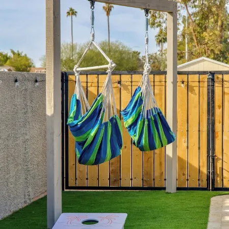 Pool, Spa, Fire Pit, Grown up Swings-Your Own 5Br/3BA Resort-Low Pool Heat Fee