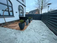 Bright loft apartment close to the beach in a quiet location