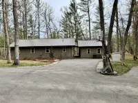 Riverfront cabin, on a secluded section of the Middle Branch, Pere Marquette Hotels near Whispering Oaks Campground