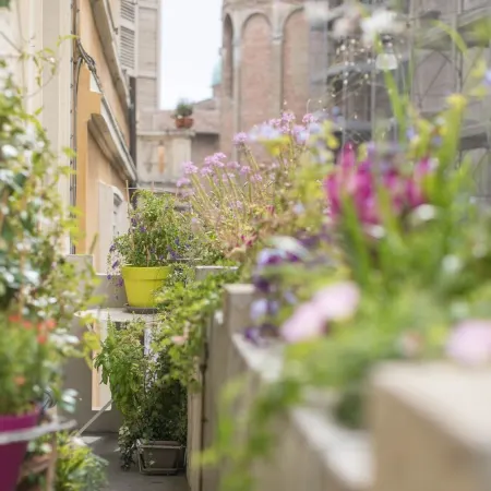 The balcony of the Angiol d'Or