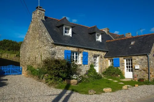 Old house near beaches between Crozon Camaret Wifi garden closed sea view - Sea View