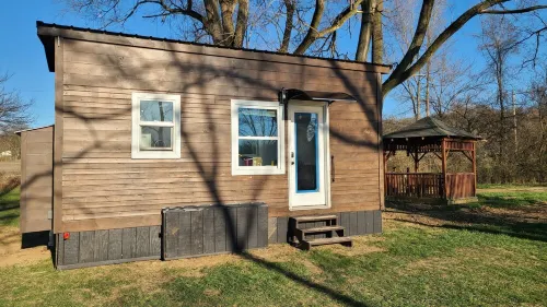 Tiny Home at Camp Mahanaim - New Paris, OH   -  Private Lake