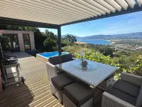 Le Vignoble: Havre de Paix 2 ou 4pers à Porticcio Avec Piscine Privée et vue mer