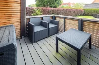 Ferienwohnung Küstenwind, Fussläufig vom Strand, Wlan, Eigene Terrasse, Sky