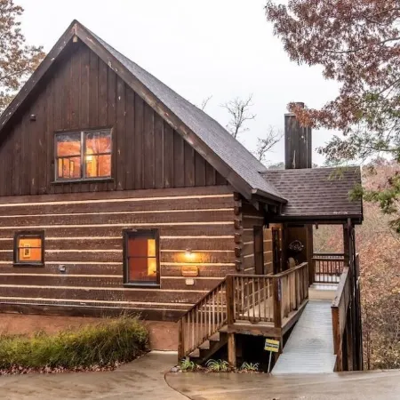 Kallithea ~ Modern rustic luxury on the peaceful side of the Smokies!