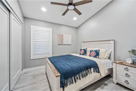 Modern Southwest home w/heated pool oasis