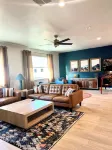 Stunning 4-Br Townhome – Family-Friendly, Biking Trails, Pool, and Games!