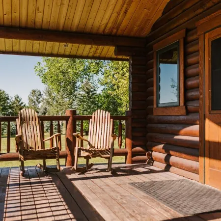 Grizzly Bear Cabin #7 at Gallatin Canyon Cabins