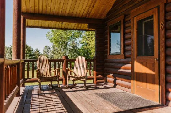 Grizzly Bear Cabin #7 at Gallatin Canyon Cabins
