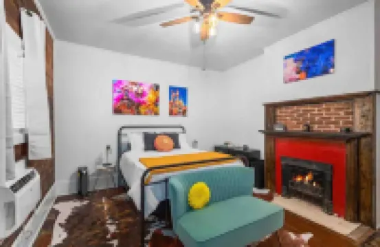 Spanish Town Revival Upscale Downtown Retreat