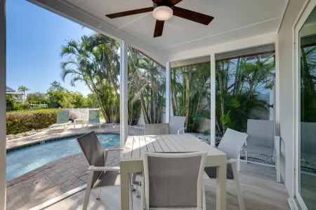 Canal Front and Heated Pool - Tranquil Coastal Haven