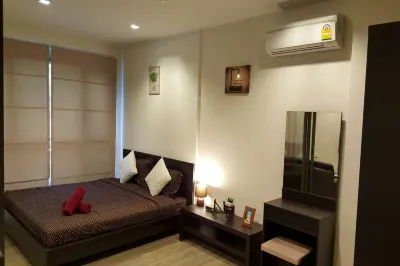 The Relaxing Room Pool Access at Rain Resort Condominium Cha Am- Hua Hin Hotels in 