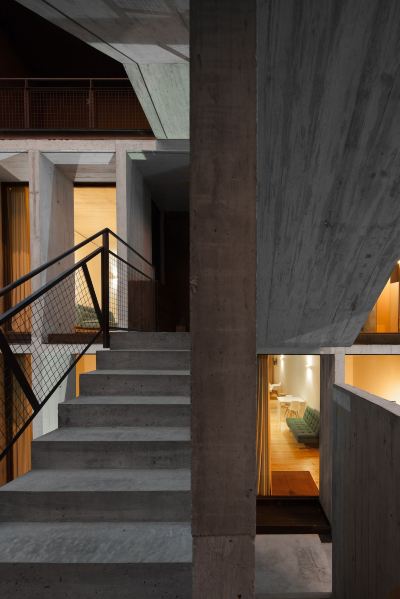 共有エリア オー ポルト アパートメンツの写真