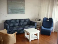 Ameland - apartment with balcony to the south side with a view of meadows and the village of Buren Hotels in Buren