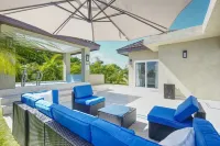 Modern 3 bedrooms with king size bed and hot tub