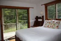 Becket Contemporary Cottage in the Woods Overlooking a Private Spring Fed Pond