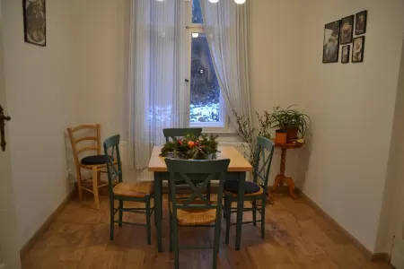 Ferienwohnung mit Balkon im Zentrum von Eberwalde