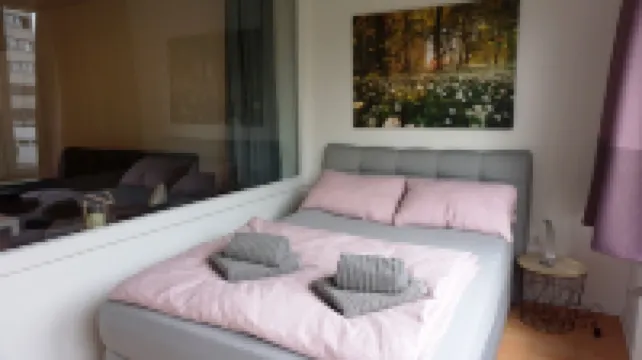 Central location, close to the train station and the fjord, bus stops nearby