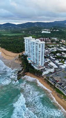 Beachfront Apartment with Amazing View at Luquillo Hotels near Playa San Miguel