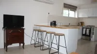 Downstairs at Green: Executive apartment.
