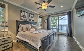 Luxe Waterfront Home w/ Private Lake Access!