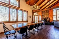 Spacious Chalet Near Stratton and Mt. Snow w/Indoor Hot Tub, Fireplace, Firepit