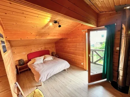 Loue Maison en Bois en 2ème Ligne sur le Bassin Darcachon - 4/5 Couchages