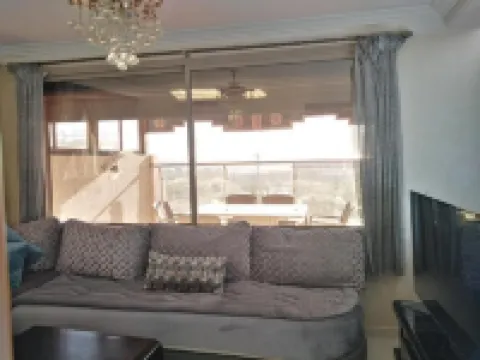 5 Minutes to Beach1km To Agadir Big Sallon 2BED Free Park And Free Services Room