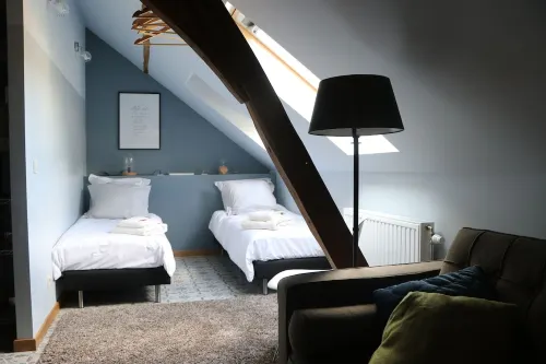 Duplex perfectly located between Brussels airport and Leuven with private parking Hotel a Kortenberg