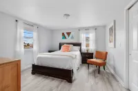 FULLY RENOVATED apt w/water views and deck near beach& marina