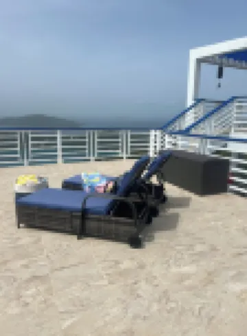 Caribbean Delight, exceptional views, charming 2 bedroom, 2 bath apartment.